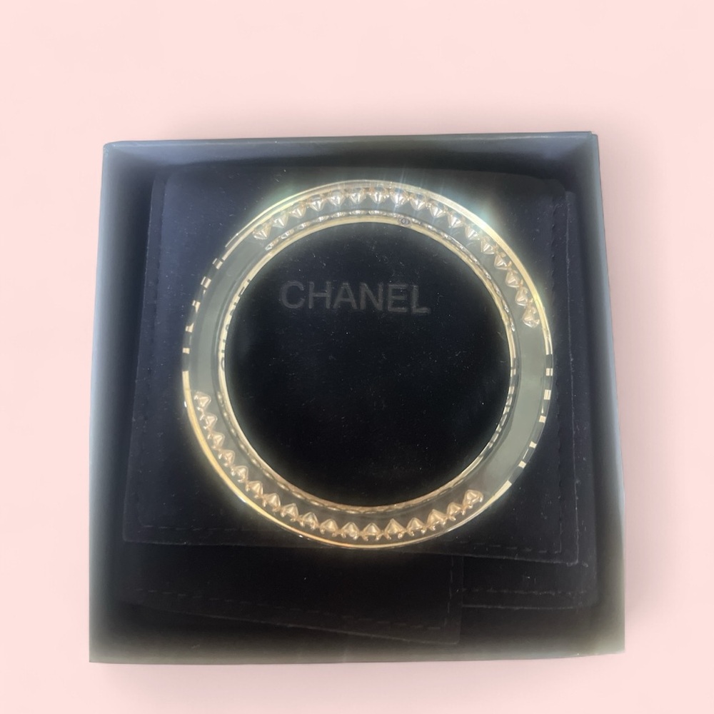 Chanel lucite bangle authentic